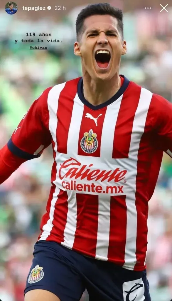 Tepa González en sus redes sociales