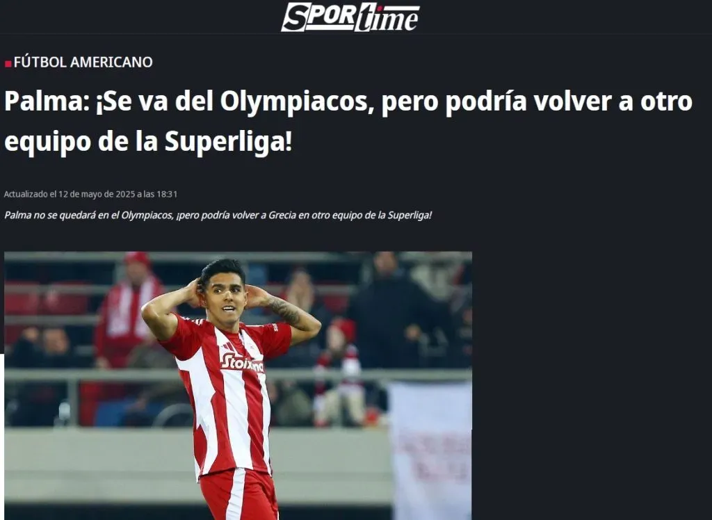 En Grecia aseguran que Luis Palma puede tener un tercer regreso a la Superliga para la próxima temporada.