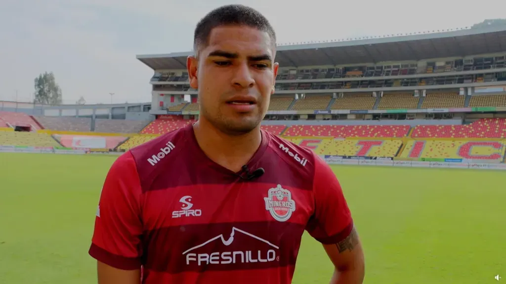 Juan Christian Blanco en Mineros de Zacatecas.
