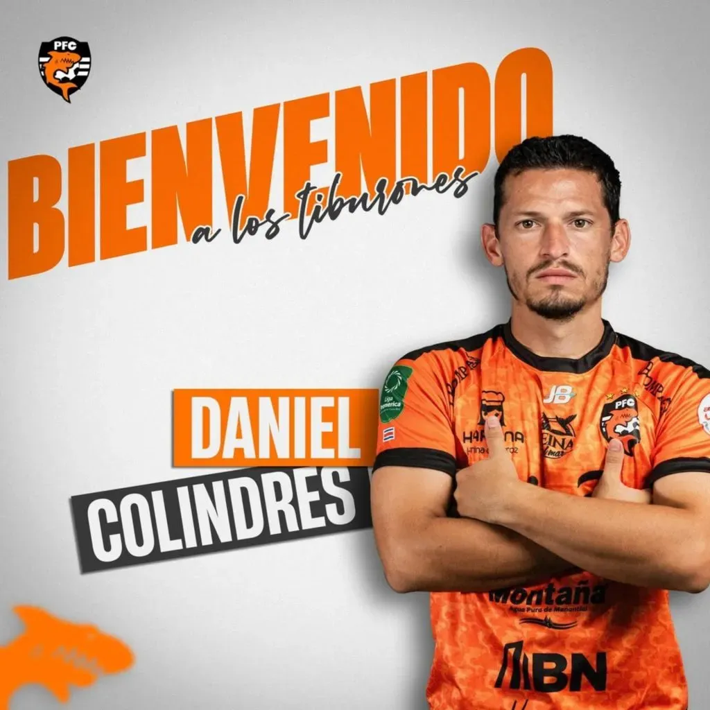Daniel Colindres fue presentado en Saprissa.