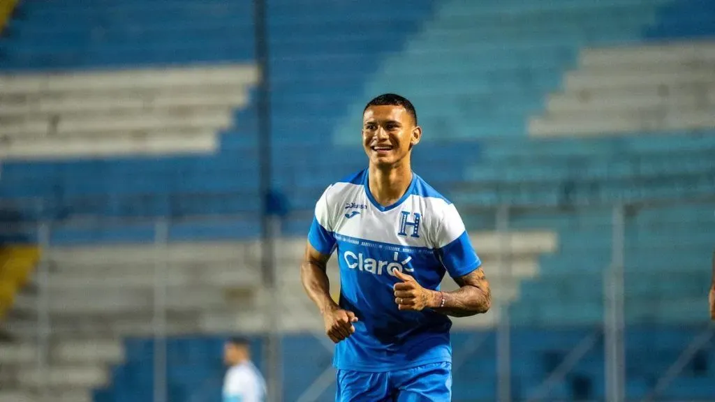 Kervin Arriaga está concentrado con la Selección Nacional de Honduras.