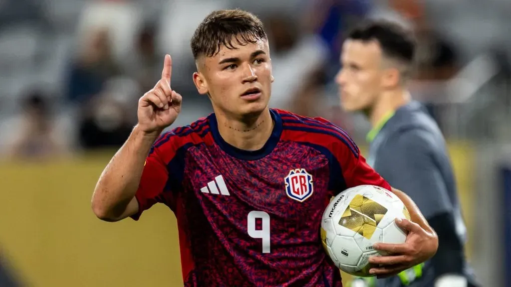 Manfred Ugalde, el goleador de Costa Rica.