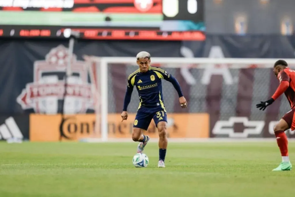 Andy Najar suma 1 gol y seis asistencias desde que llegó al Nashville SC.