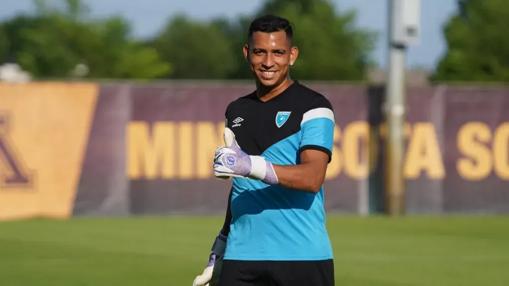 Quién es Kenderson Navarro, el arquero de Guatemala que reemplazará a Nicholas Hagen contra Canadá en la Copa Oro