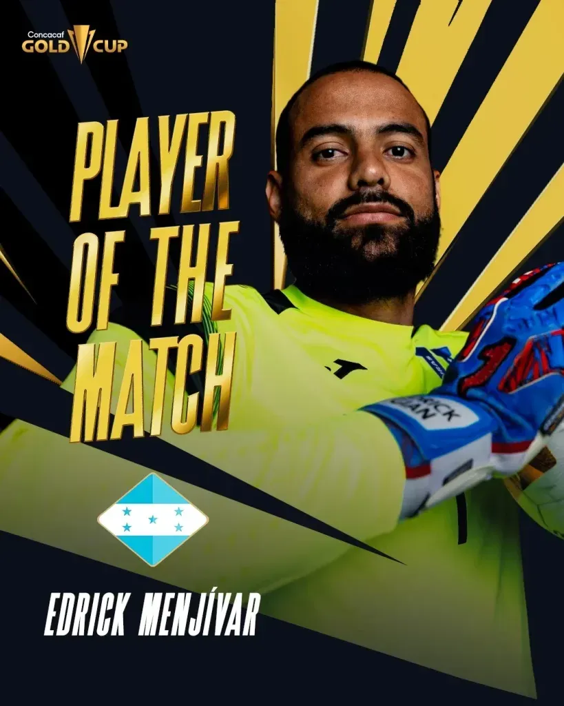 Edrick Menjívar fue el héroe de Honduras (Copa Oro).