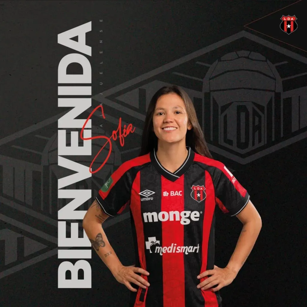 Sofía Varela regresó a Alajuelense.