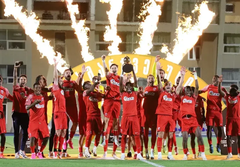 Dila Gori se coronó campeón de Supercopa de Georgia.