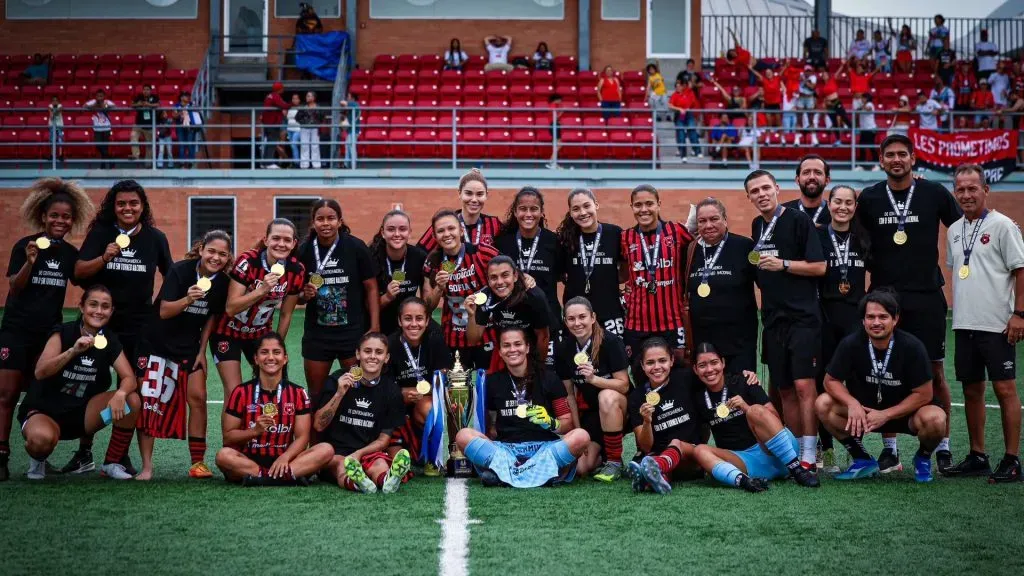Alajuelense se coronó campeón de la Copa Interclubes Femenina Uncaf 2025.