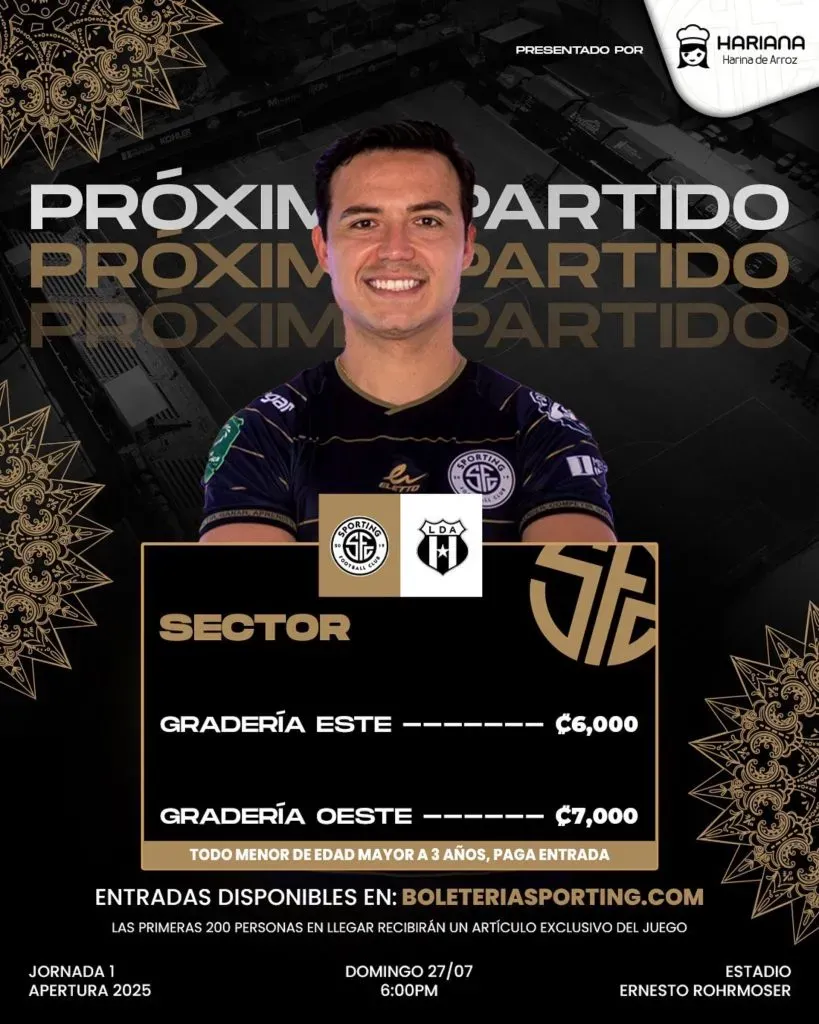 Sporting recibirá a Alajuelense.