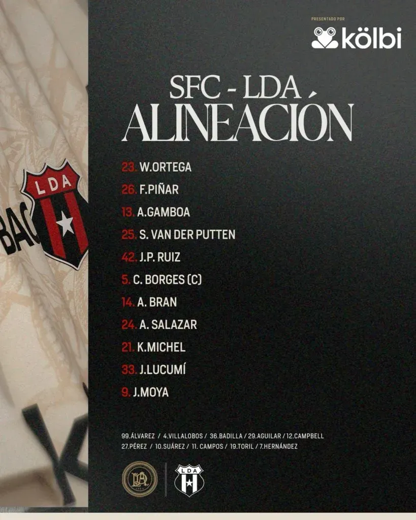 Foto: Liga Deportiva Alajuelense
