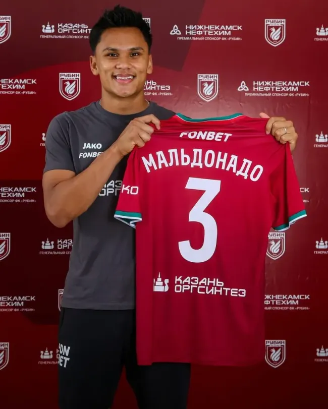 Denil Maldonado espera debutar pronto para Rubin Kazan. (Foto: FCRK)