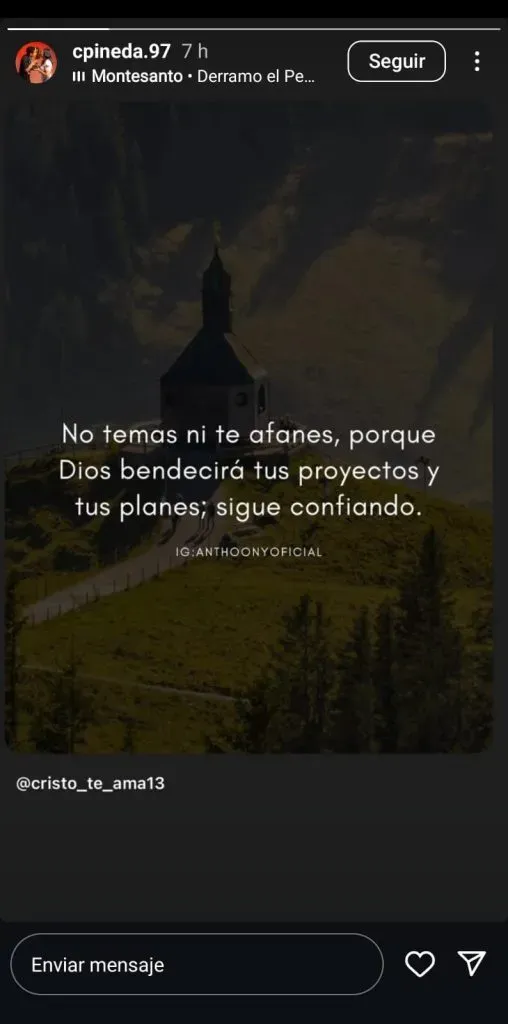 Este fue el mensaje que dejó Carlos Pineda a todo Olimpia.