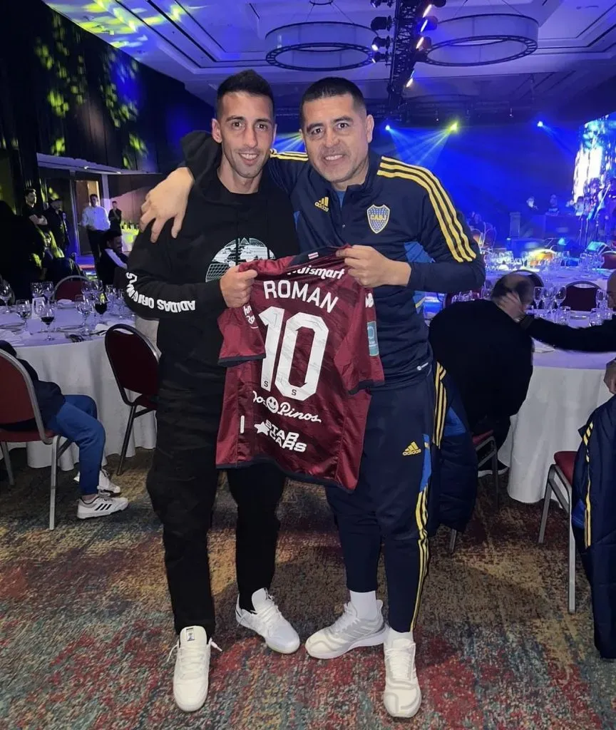Riquelme y Mariano forjaron una amistad que se mantiene hasta el día de hoy (Instagram).