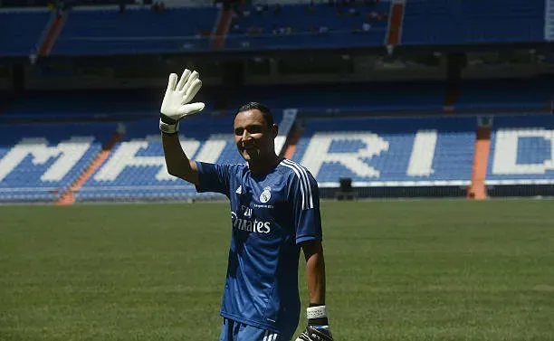 Keylor Navas no dejó pasar el aniversario de su llegada al Madrid.