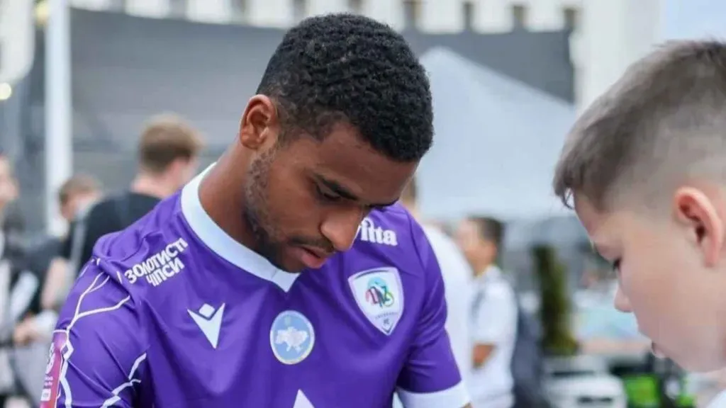 Jewison Bennette se encuentra actualmente en Ucrania.