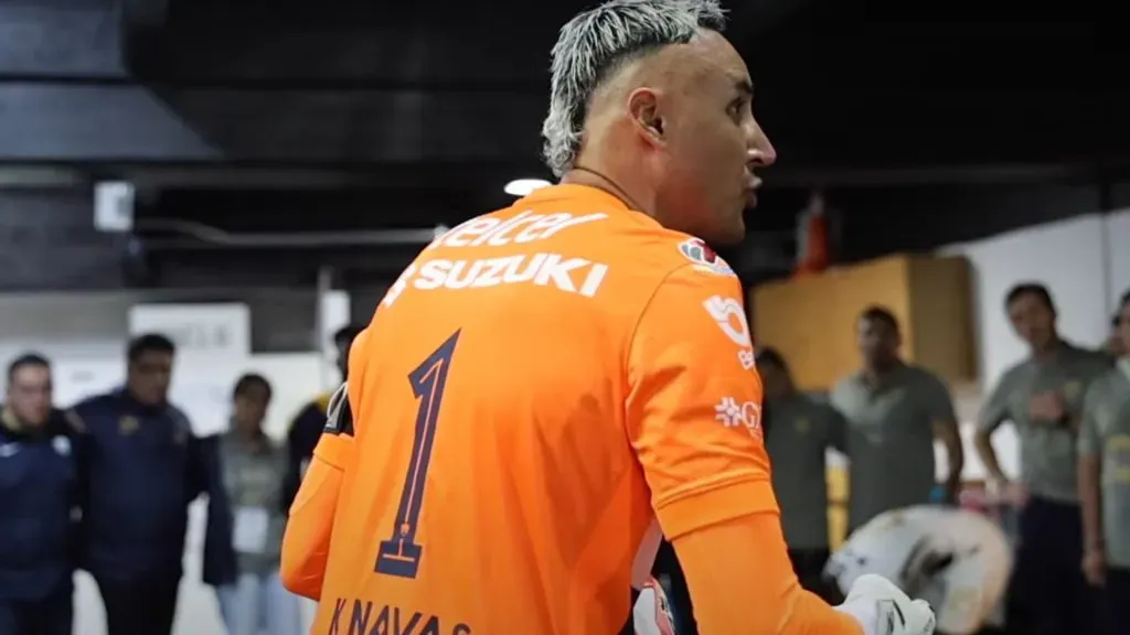 Keylor Navas comandado el vestuario de Pumas.