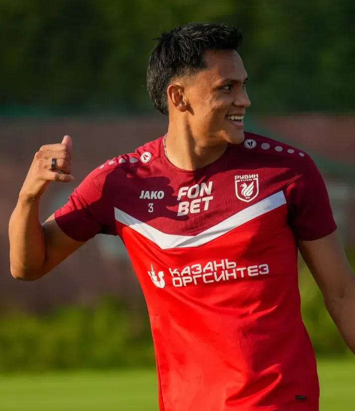 Denil Maldonado regresó a los entrenamientos de Rubin Kazan