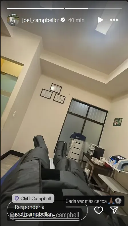 La publicación de Joel Campbell.