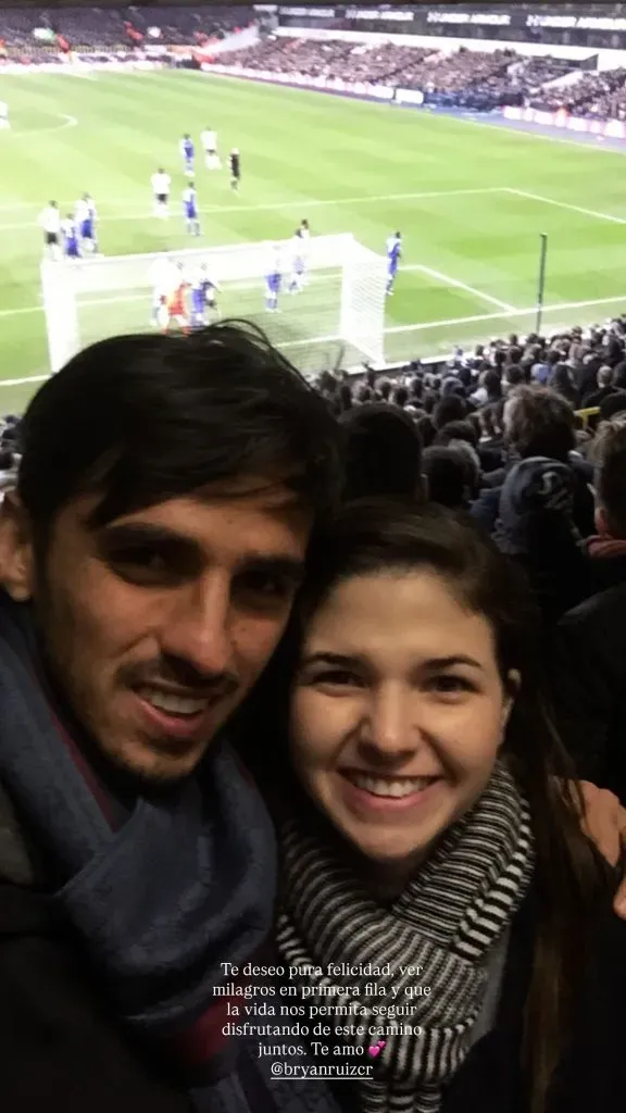 La publicación de Carolina en sus redes sociales.