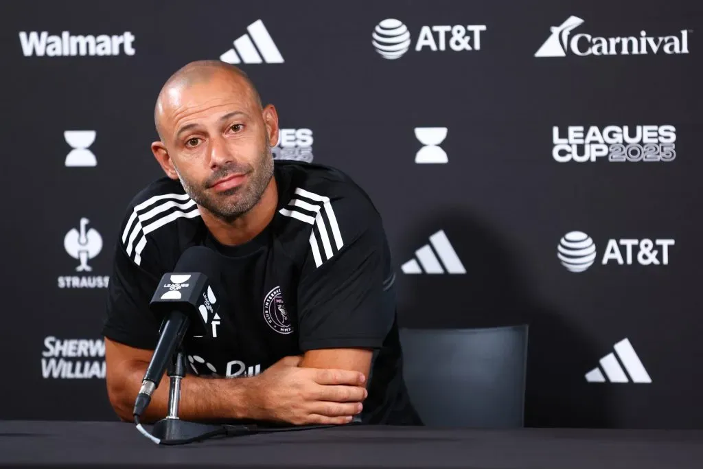 Javier Mascherano compareció en conferencia de prensa (Foto: Getty Images)