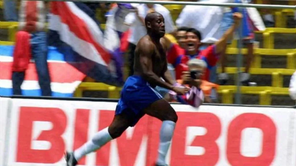 Hernán Medford recordó su partido contra Panamá.