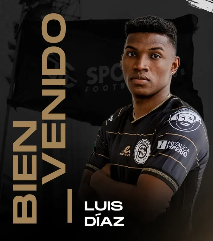 Luis Díaz respetó su palabra (Sporting FC).