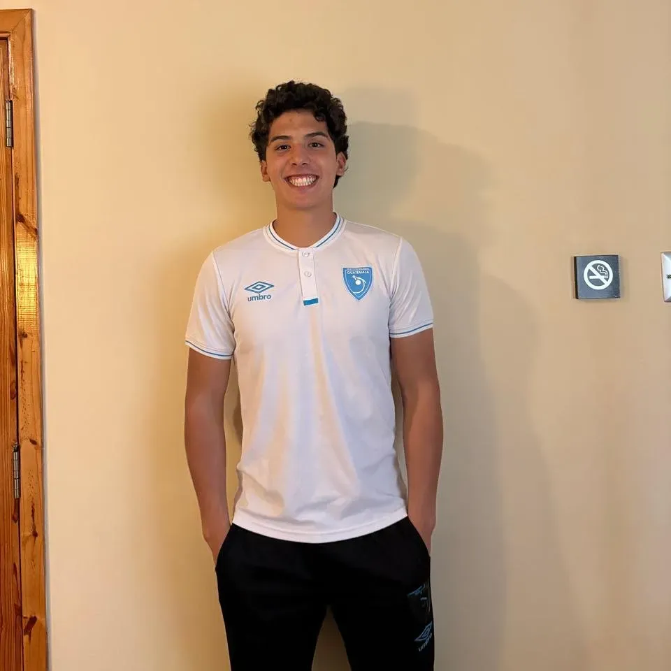 Diego Bolaños, el joven legionario que Guatemala tiene en Argentina (rrss).