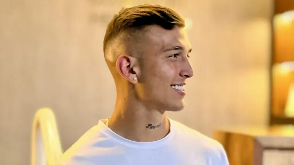 Kenneth Vargas habló en su regreso a Herediano. (Foto: Herediano)