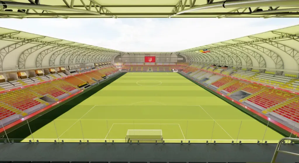 Así se verá el nuevo estadio del Team (CS Herediano).