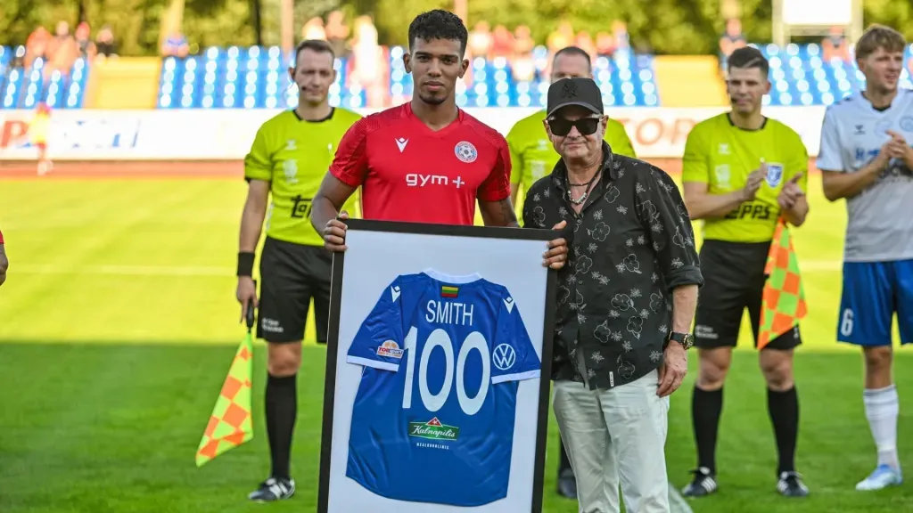 Ariagner Smith fue distinguido en Lituania. (Foto: FK Panevėžys)