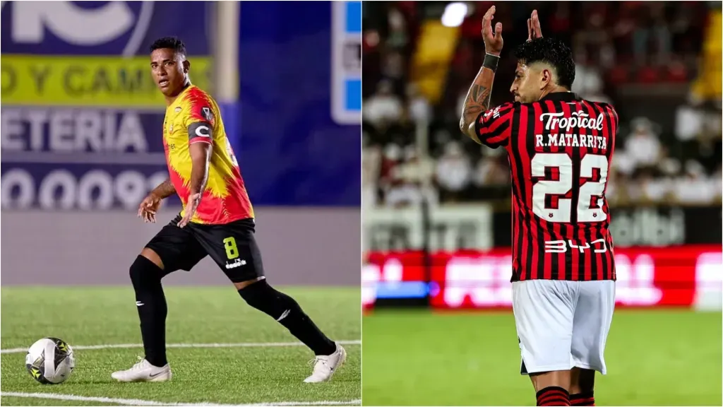 Este semestre, Allan Cruz lleva un gol y una asistencia en 9 partidos con Herediano. Ronald Matarrita, por su parte, acumula 622 minutos en 10 juegos. (Fotos: CSH y