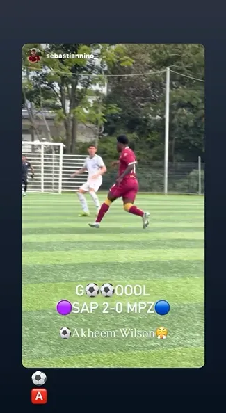 La historia de Akheem Wilson (Instagram).