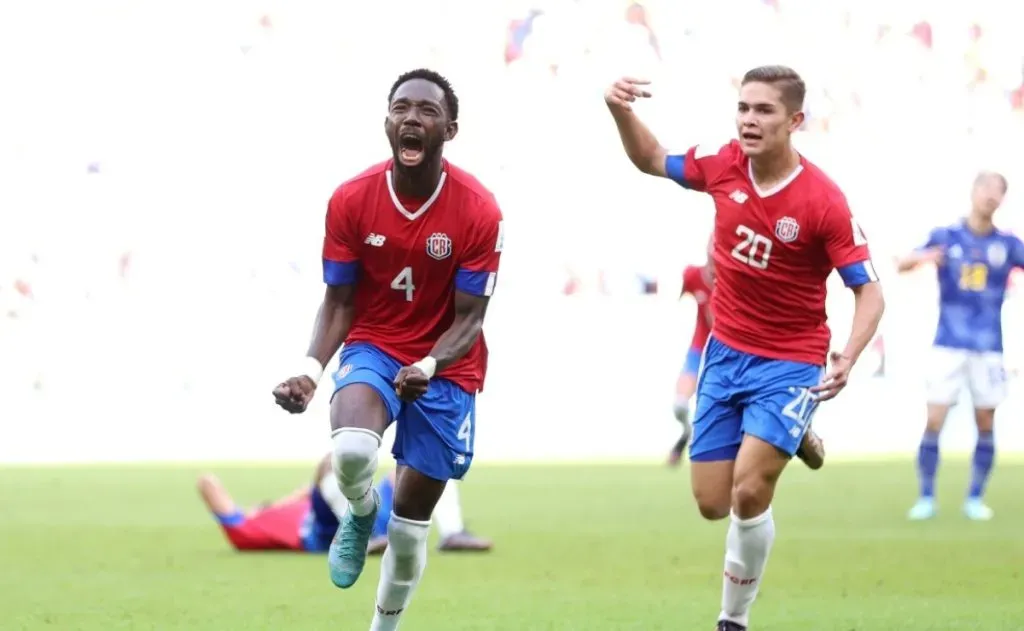 Keysher Fuller se convirtió en héroe al anotar el gol del triunfo tico ante Japón (Getty).