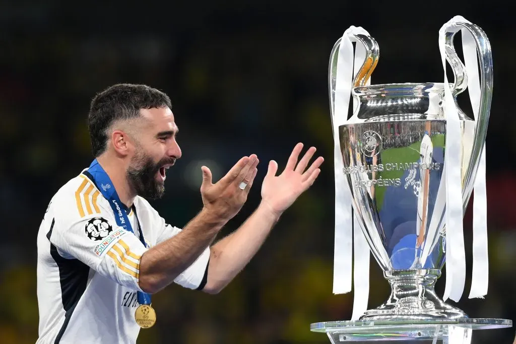 Dani Carvajal es una voz autorizada en Madrid (Getty Images).