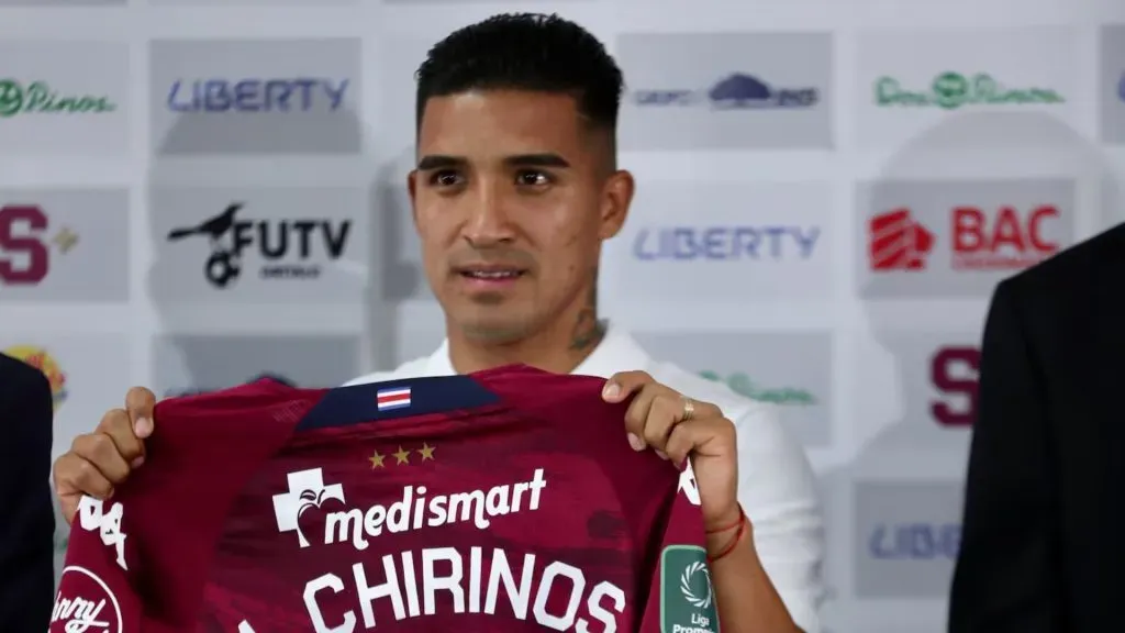 Chirinos no pudo destacarse en Saprissa. (Foto: Saprissa )