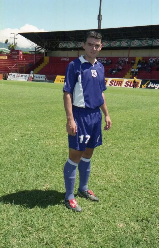 Puppy López en Saprissa. (Foto: Lente Morado)