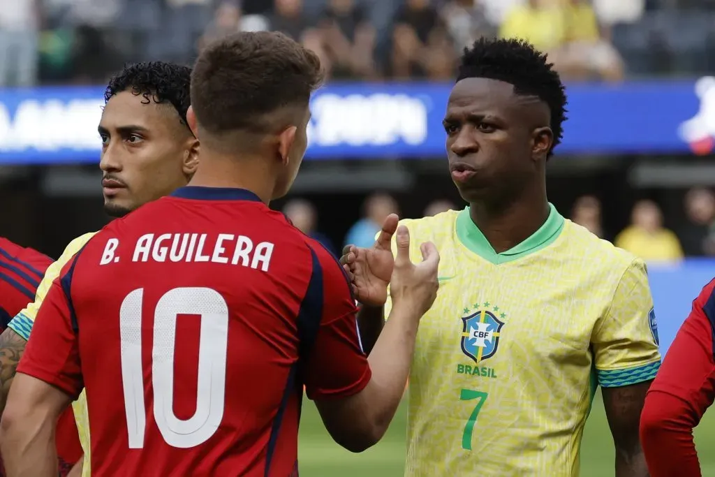 Brandon Aguilera no estará en La Sele (Getty Images).