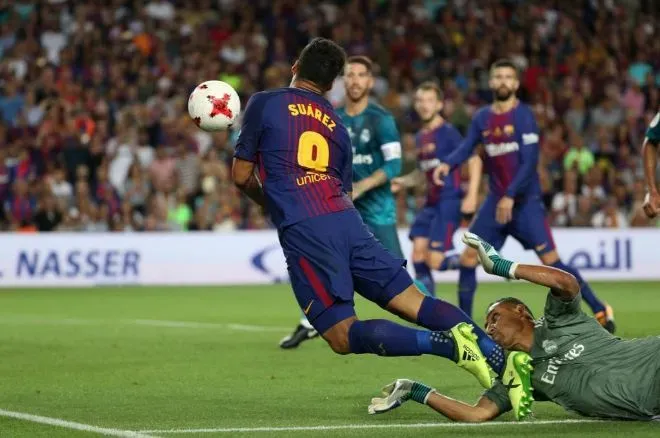 El recordado penal que le cobraron a Keylor Navas en su contra. Foto: Sergio Pérez