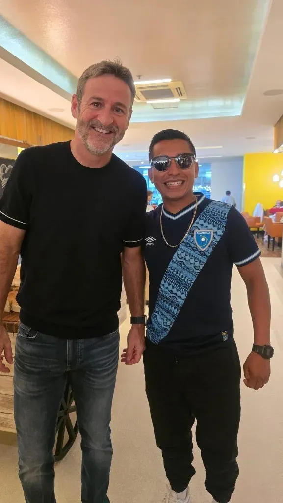 Christiansen fue visto en la zona 11. Vía: Ninfita García.