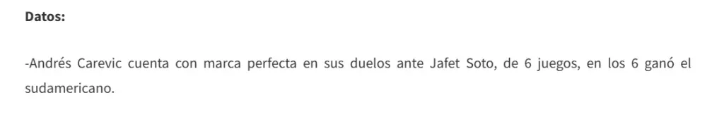 (Unafut).