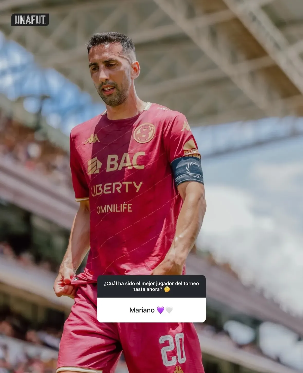 Mariano Torres apareció entre los candidatos al mejor jugador del torneo (Facebook).