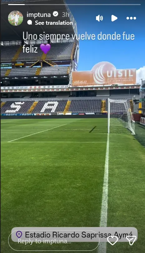 La historia de Imperiale desde La Cueva (Instagram).