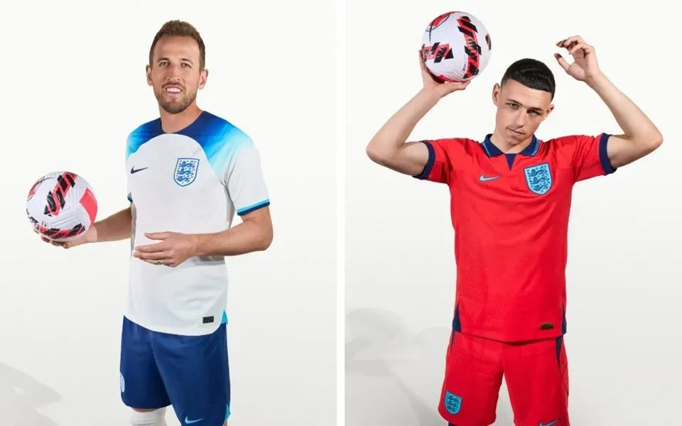 Kit de Inglaterra para el Mundial 2022
