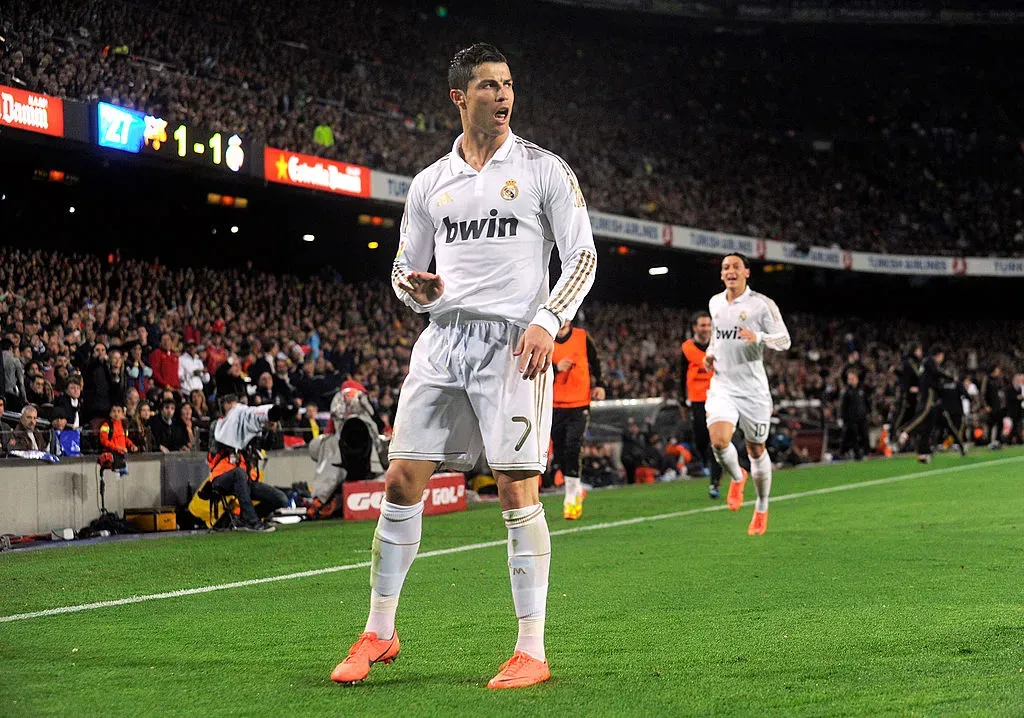Cristiano Ronaldo enmudecía el Camp Nou. Fuente: Getty