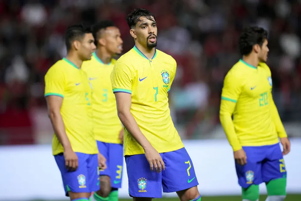 Brasil no pudo con Marruecos y se despidió del primer puesto del ranking (Getty Images)