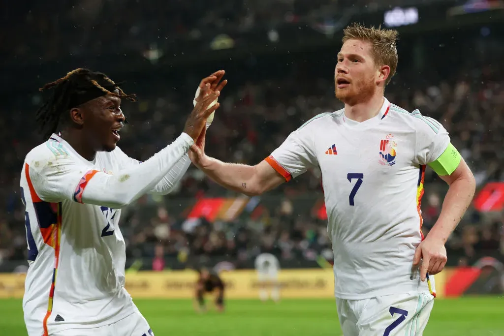 Kevin De Bruyne marcó el gol de la victoria (Getty Images)