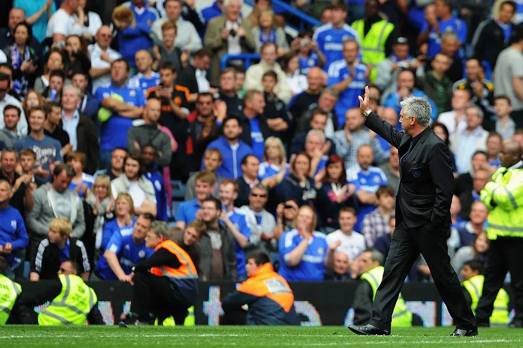 Carlo Ancelotti tiene un gran recuerdo de su paso por el Chelsea (Getty Images)