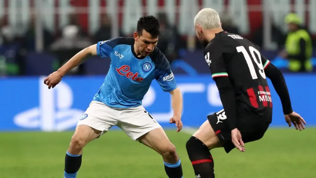 Chucky Lozano y Theo Hernández