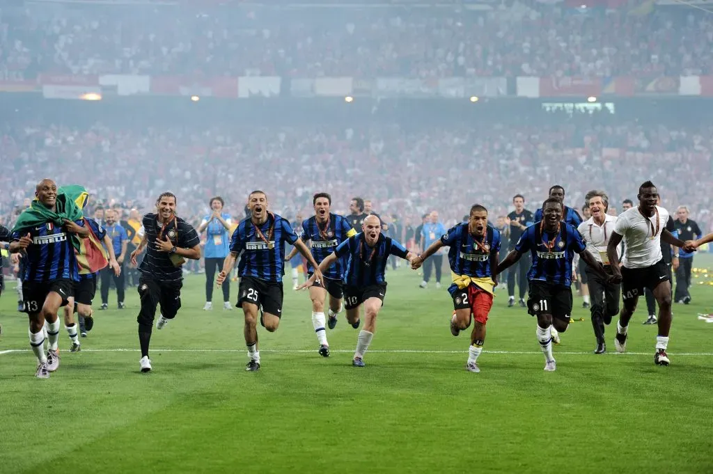 El Inter festejó en aquella final ante el Bayern Munich (Photo by Jasper Juinen/Getty Images)