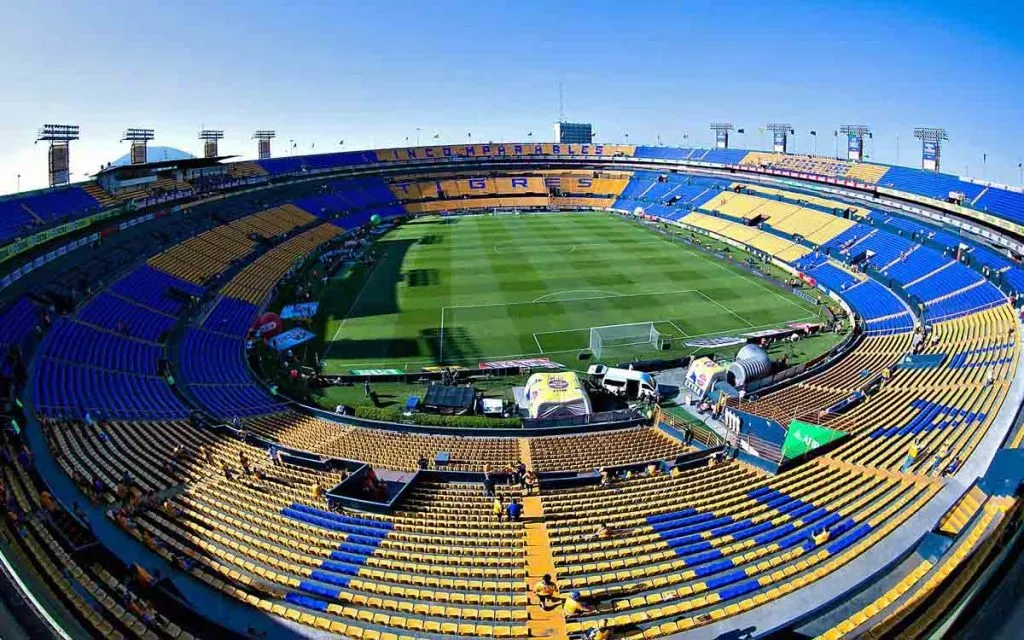 Estadio Universitario de Nuevo León, sede actual de Tigres (UANL)